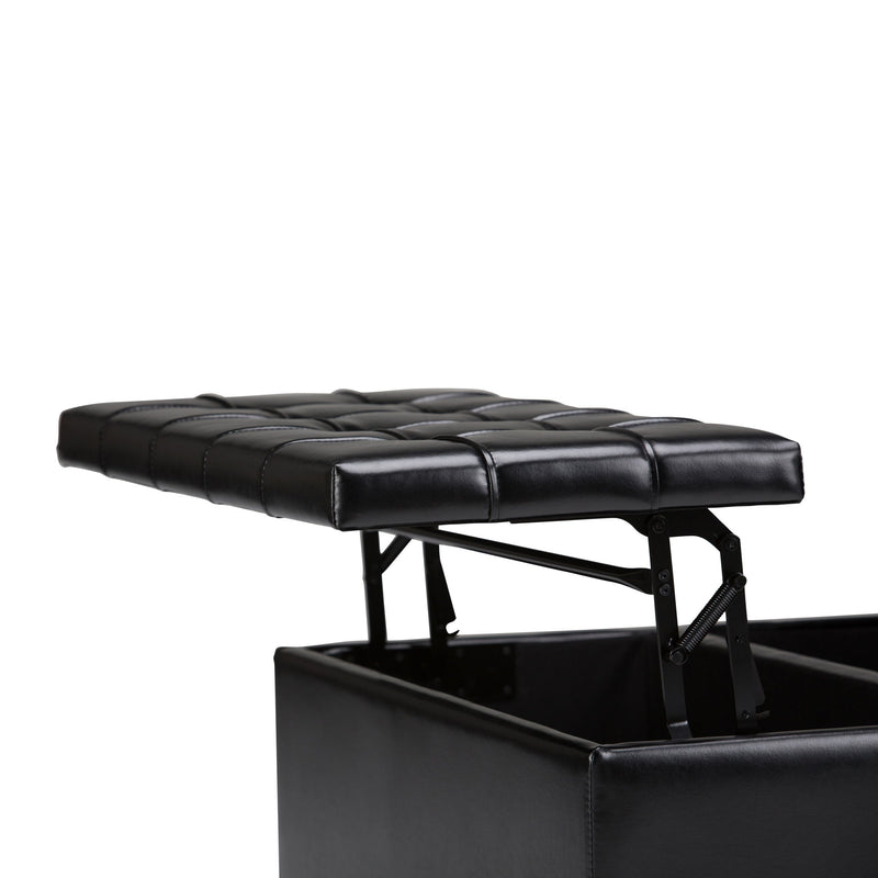 Harrison - Large Coffee Table Storage Ottoman - R&R Furniture Gallery (Fountain Valley, CA)