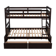DreamHaus bunk bed with integrated storage, featuring sturdy frame and space-saving design for kids' bedroom.