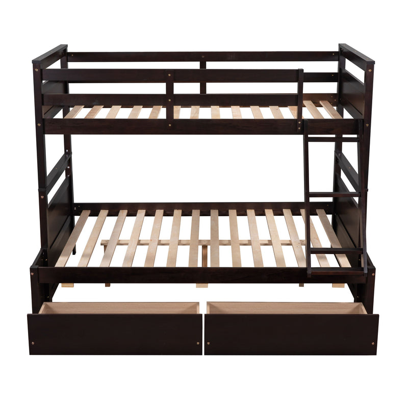 DreamHaus bunk bed with integrated storage, featuring sturdy frame and space-saving design for kids' bedroom.