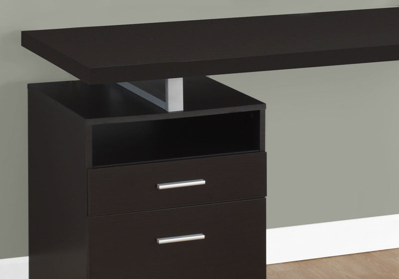 Computer Desk For Home Office, Laptop, Left Right Set - Up, Storage Drawers, Contemporary & Modern - R&R Furniture Gallery (Fountain Valley, CA)