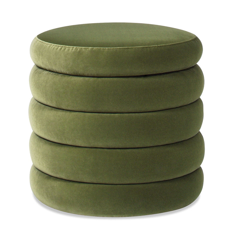 Fuji - Oversized Round Storage Ottoman - R&R Furniture Gallery (Fountain Valley, CA)