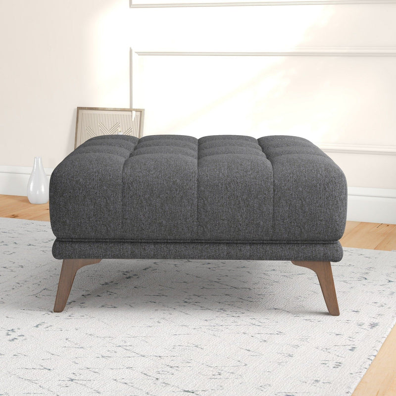 Addison - Square Upholstered Ottoman - R&R Furniture Gallery (Fountain Valley, CA)