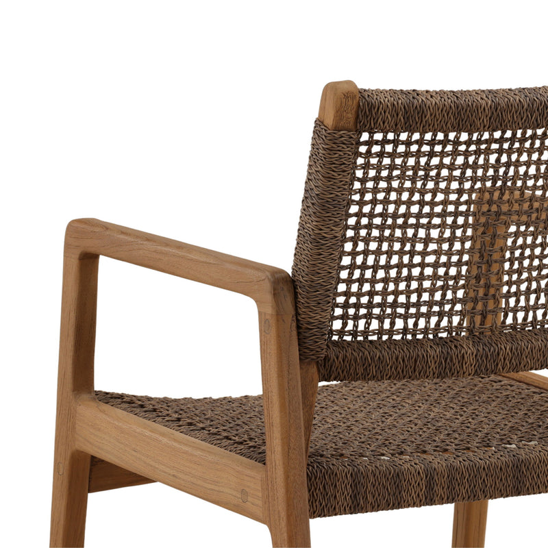 Camilla - Outdoor Dining Chair (Set of 2) - Light Brown