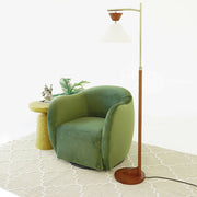 Renee - Swivel Chair - Green - R&R Furniture Gallery (Fountain Valley, CA)