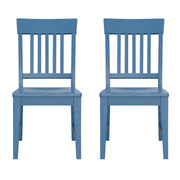 Haidel - Slat Back Dining Chairs (Set of 2) - R&R Furniture Gallery (Fountain Valley, CA)