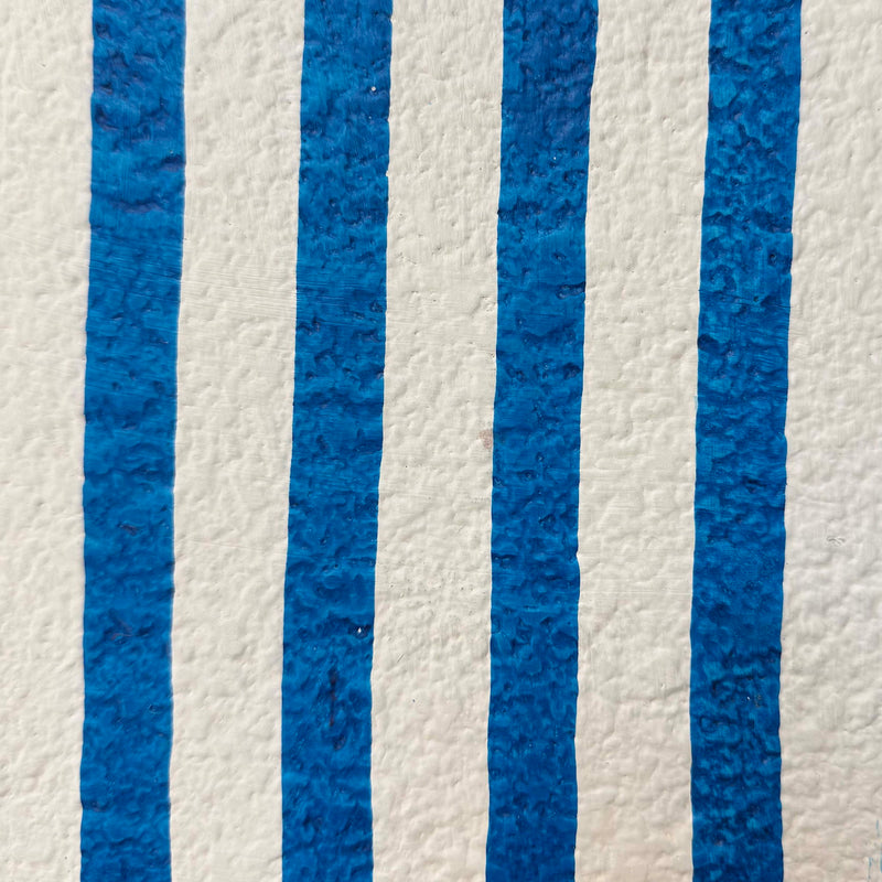 Maiori - Striped Papier Mache Table Lamp - R&R Furniture Gallery (Fountain Valley, CA)