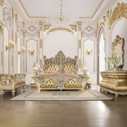 Seville - Mirror - Gold - R&R Furniture Gallery (Fountain Valley, CA)