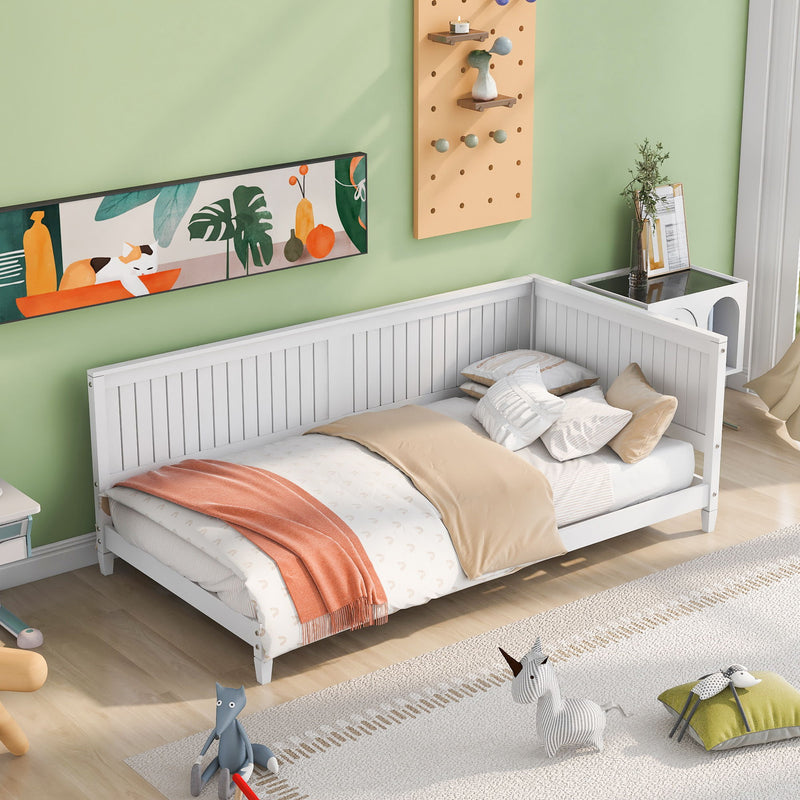 Modern DreamHaus daybed sofa bed with plush cushions and sleek design, perfect for versatile living space seating and sleeping.