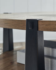 Ridgester - Round Table - R&R Furniture Gallery (Fountain Valley, CA)