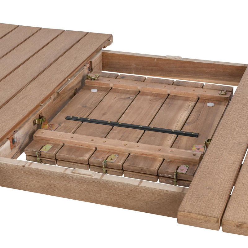 Dawson - Outdoor Extendable Dining Table - Butterscotch - R&R Furniture Gallery (Fountain Valley, CA)