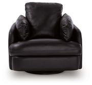 Modmax II - Swivel Glider Recliner - Black - R&R Furniture Gallery (Fountain Valley, CA)