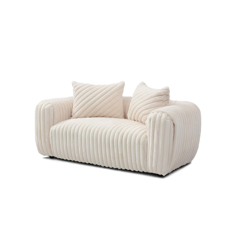 Cancun - Loveseat - White - R&R Furniture Gallery (Fountain Valley, CA)