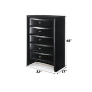 Ireland - 32" Chest - Black - R&R Furniture Gallery (Fountain Valley, CA)