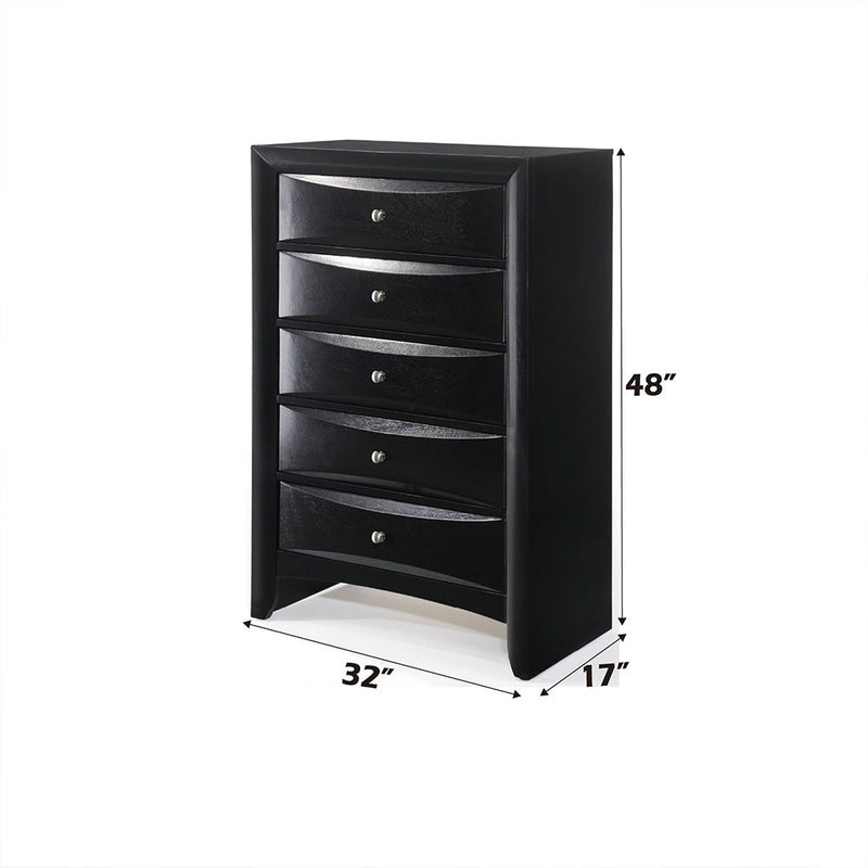 Ireland - 32" Chest - Black - R&R Furniture Gallery (Fountain Valley, CA)