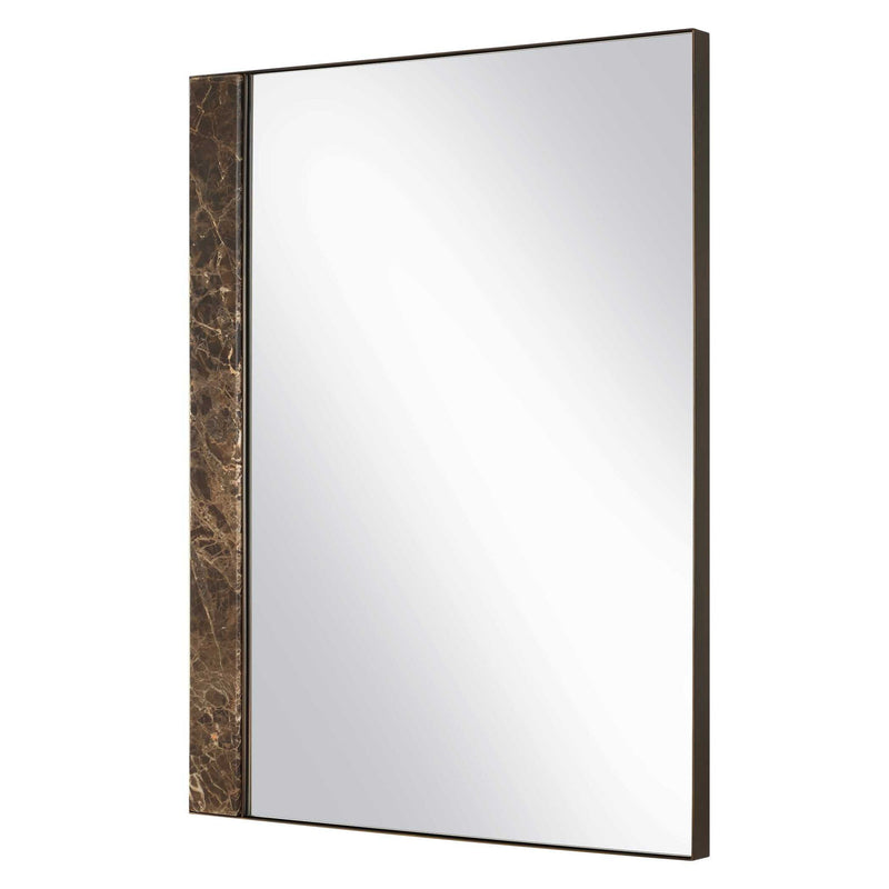 Hanover - Marble Mirror - Bronze / Brown / Gold
