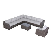 Stylish Sofa Seating Group With Cushions Perfect For Outdoor Gatherings - R&R Furniture Gallery (Fountain Valley, CA)