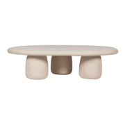 Rahul - Coffee Table - Cream - R&R Furniture Gallery (Fountain Valley, CA)