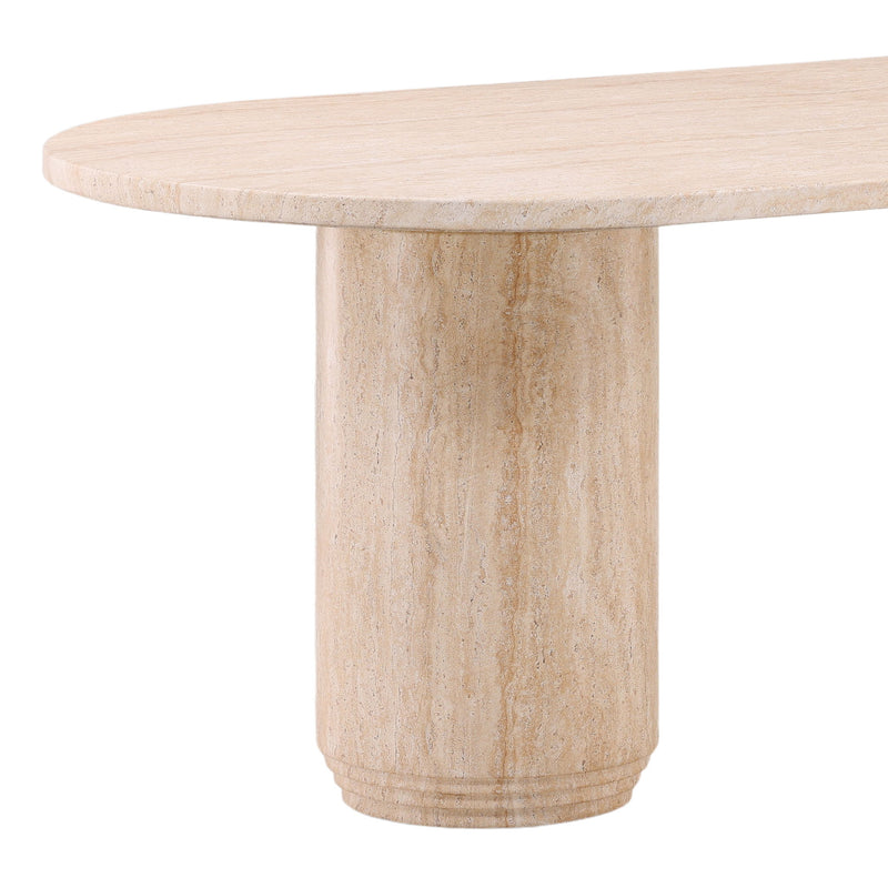 Jimenez - Outdoor Dining Table - Faux Travertine