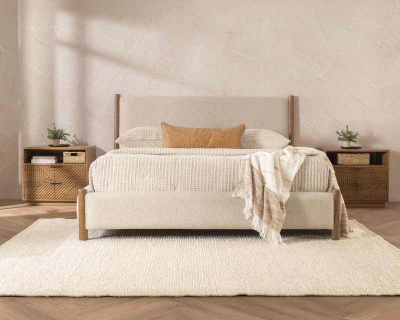 Bennington - Upholstered Bed - R&R Furniture Gallery (Fountain Valley, CA)