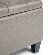 Harrison - Upholstered Coffee Table Storage Ottoman - R&R Furniture Gallery (Fountain Valley, CA)