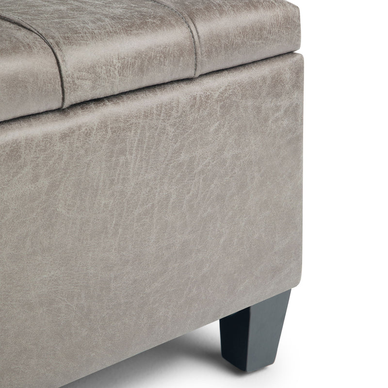 Harrison - Upholstered Coffee Table Storage Ottoman - R&R Furniture Gallery (Fountain Valley, CA)