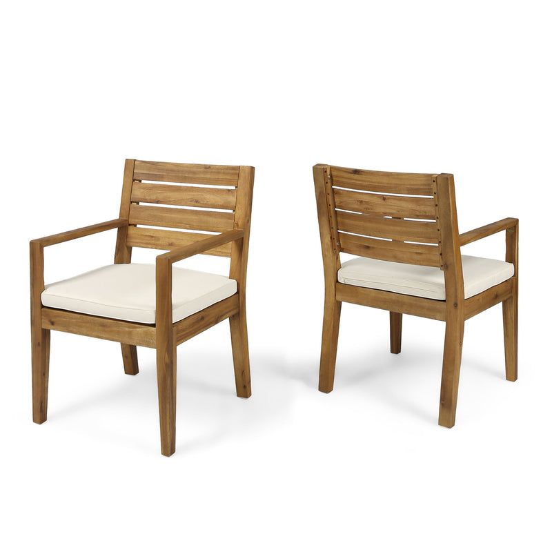 Outdoor Elegant Design Dining Chair (Set of 2) - R&R Furniture Gallery (Fountain Valley, CA)