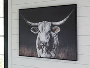Harlandale - Wall Art - Black / White / Brown - R&R Furniture Gallery (Fountain Valley, CA)