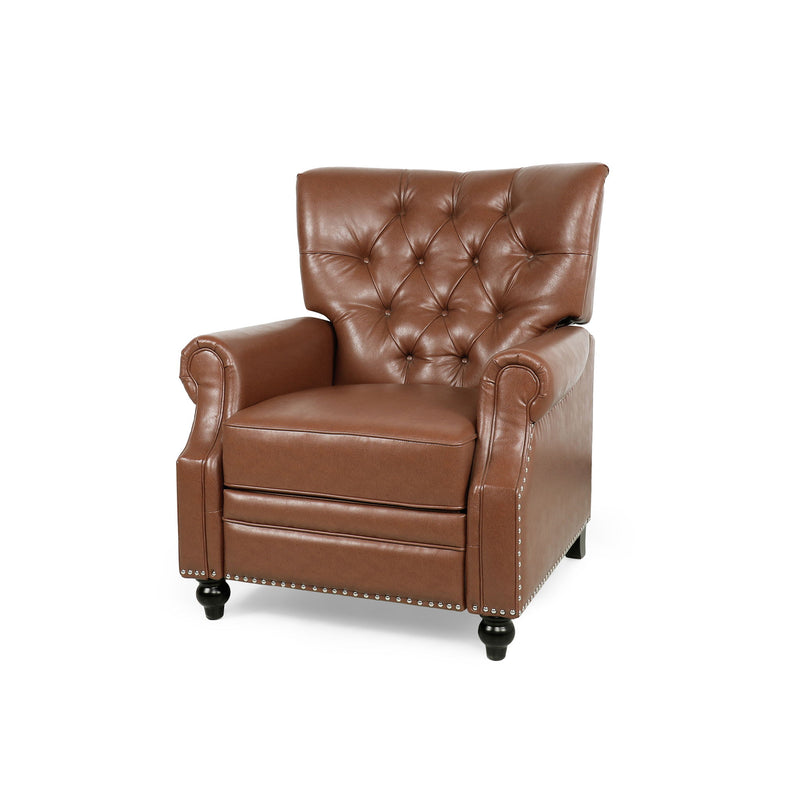 Welch - Contemporary Tufted Pushback Recliner - R&R Furniture Gallery (Fountain Valley, CA)
