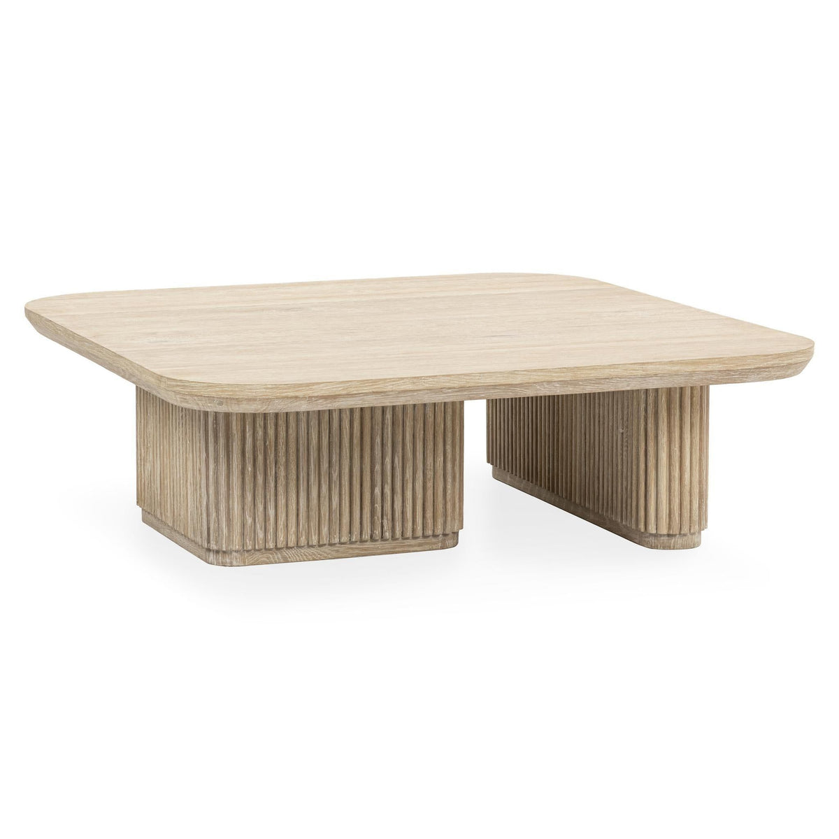 Vander - Solid Wood Square Coffee Table - R&R Furniture Gallery (Fountain Valley, CA)