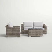 Stylish Sofa Seating Group With Cushions Perfect For Outdoor Gatherings - R&R Furniture Gallery (Fountain Valley, CA)