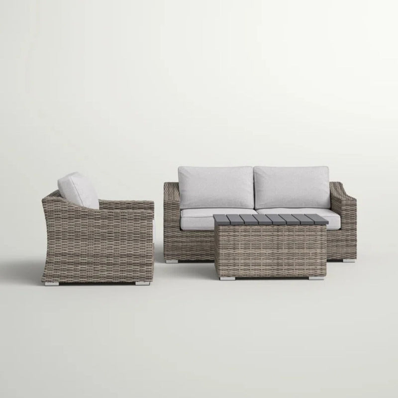 Stylish Sofa Seating Group With Cushions Perfect For Outdoor Gatherings - R&R Furniture Gallery (Fountain Valley, CA)