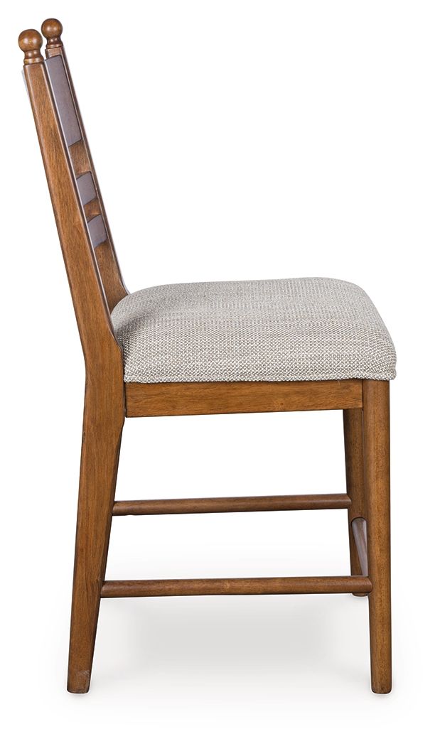Greddinton - Upholstered Barstool (Set of 2) - R&R Furniture Gallery (Fountain Valley, CA)