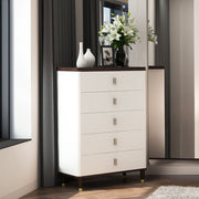 Carena - Chest - White & Brown - R&R Furniture Gallery (Fountain Valley, CA)