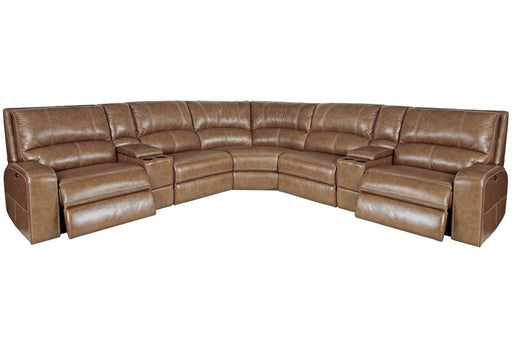 Swift - Power Reclining Sectional - R&R Furniture Gallery (Fountain Valley, CA)