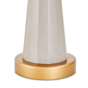 St. Charles - Chairside Table - Dove Gray - R&R Furniture Gallery (Fountain Valley, CA)