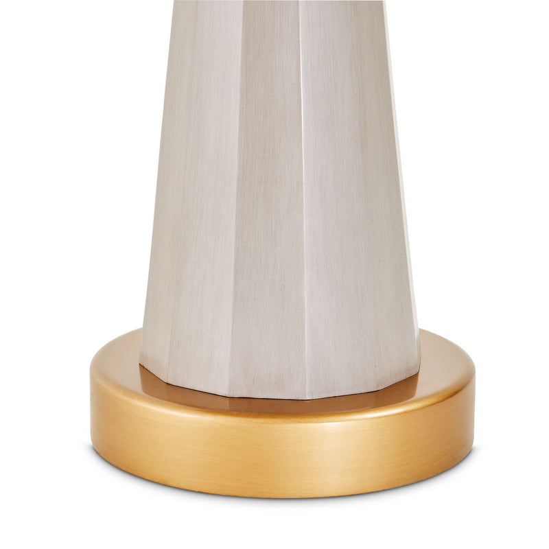 St. Charles - Chairside Table - Dove Gray - R&R Furniture Gallery (Fountain Valley, CA)