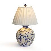 Diana - Table Lamp - Blue & White - R&R Furniture Gallery (Fountain Valley, CA)