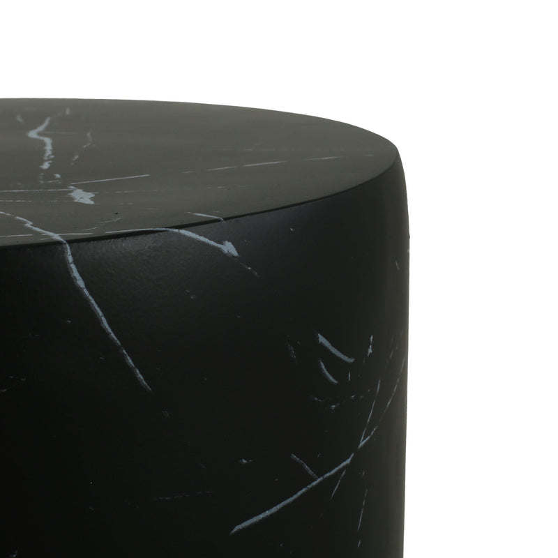 Cylindrical Design, Outdoor Lightweight Concrete Side Table - R&R Furniture Gallery (Fountain Valley, CA)