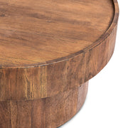 Classic Home Sonora coffee table with a sleek wooden top and modern design, suitable for living room decor.