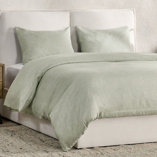 Jayson - Linen Cashmere 3 Piece Duvet Set - R&R Furniture Gallery (Fountain Valley, CA)