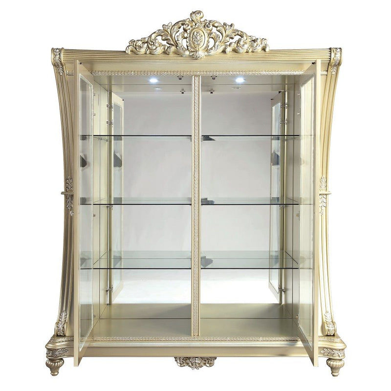 Vatican - Curio - Champagne Silver - R&R Furniture Gallery (Fountain Valley, CA)