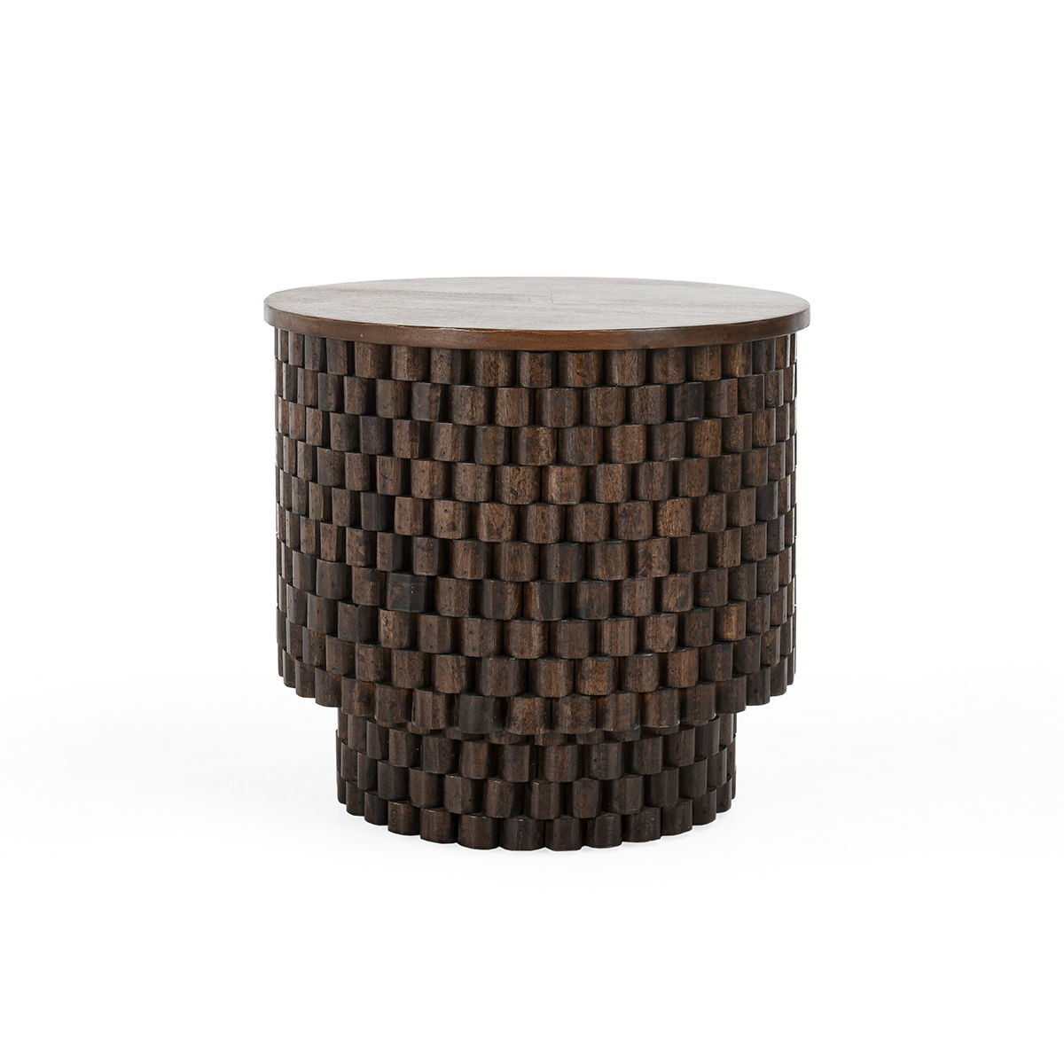 Norwood - Round End Table - R&R Furniture Gallery (Fountain Valley, CA)