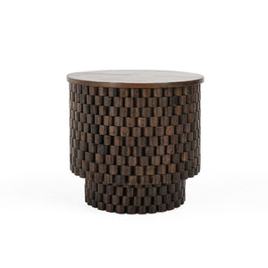 Norwood - Round End Table - R&R Furniture Gallery (Fountain Valley, CA)