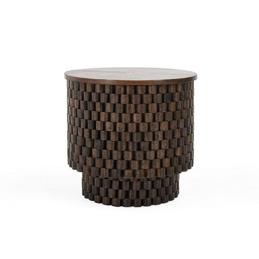Norwood - Round End Table - R&R Furniture Gallery (Fountain Valley, CA)