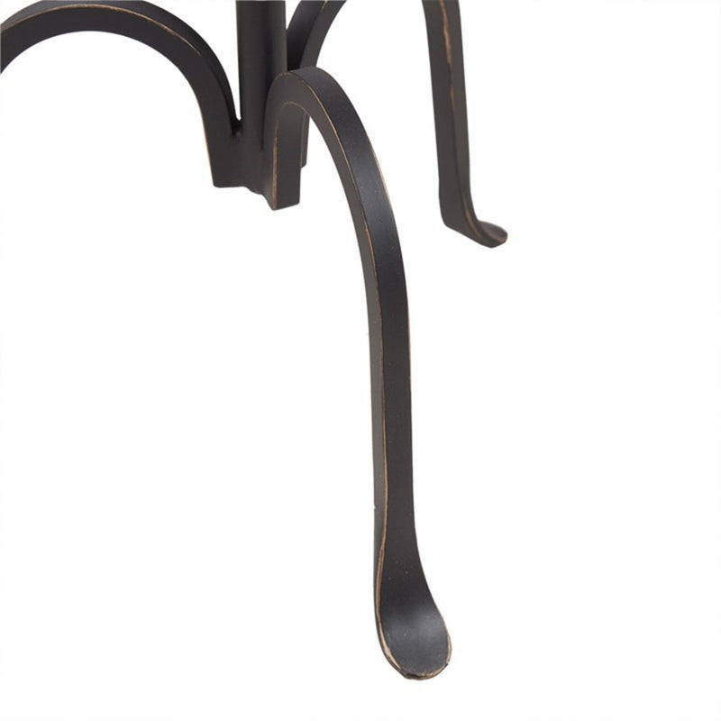 Gaberial - Accent Table With Top - Black - R&R Furniture Gallery (Fountain Valley, CA)