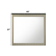 Travonte - Mirror - Gray / Beige - R&R Furniture Gallery (Fountain Valley, CA)