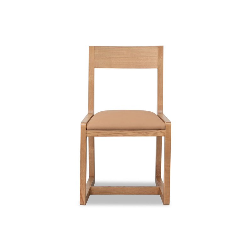 Tanner Dining Chair - Flaxen/Cam Tan