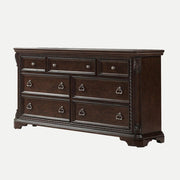 7 Drawer Dresser - Mahogany - R&R Furniture Gallery (Fountain Valley, CA)