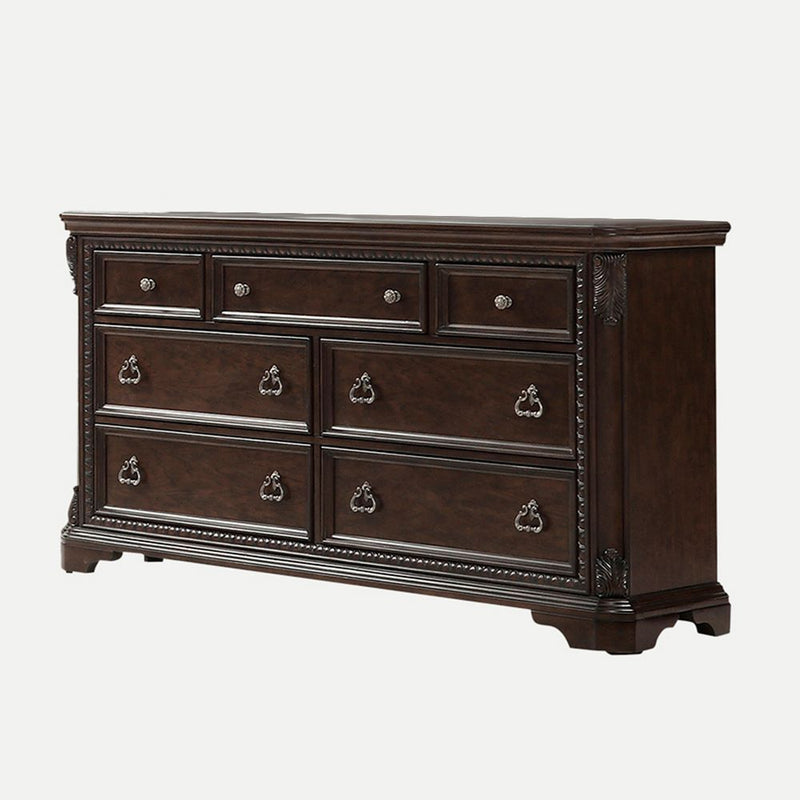7 Drawer Dresser - Mahogany - R&R Furniture Gallery (Fountain Valley, CA)