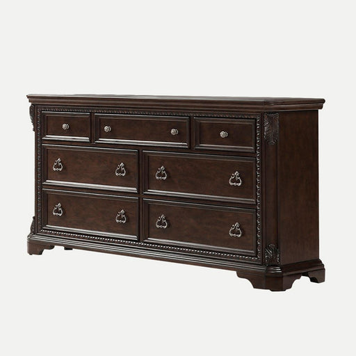 7 Drawer Dresser - Mahogany - R&R Furniture Gallery (Fountain Valley, CA)
